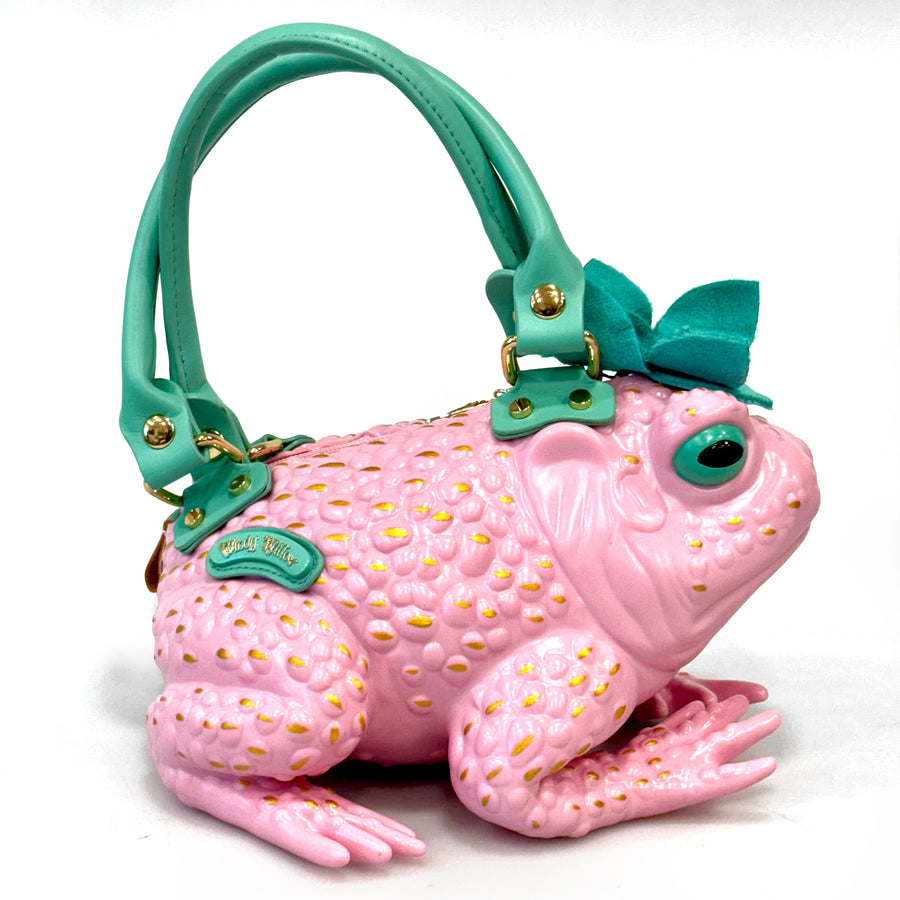 Pink Strawberry Toad Bag