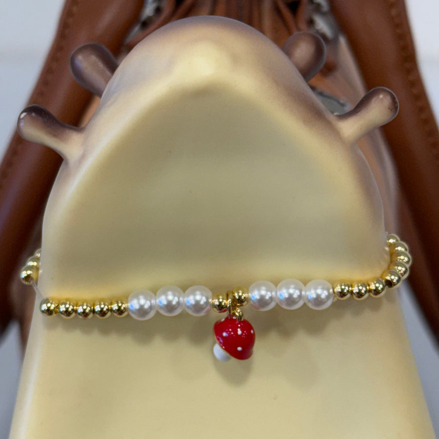Mushroom Necklace For Snail