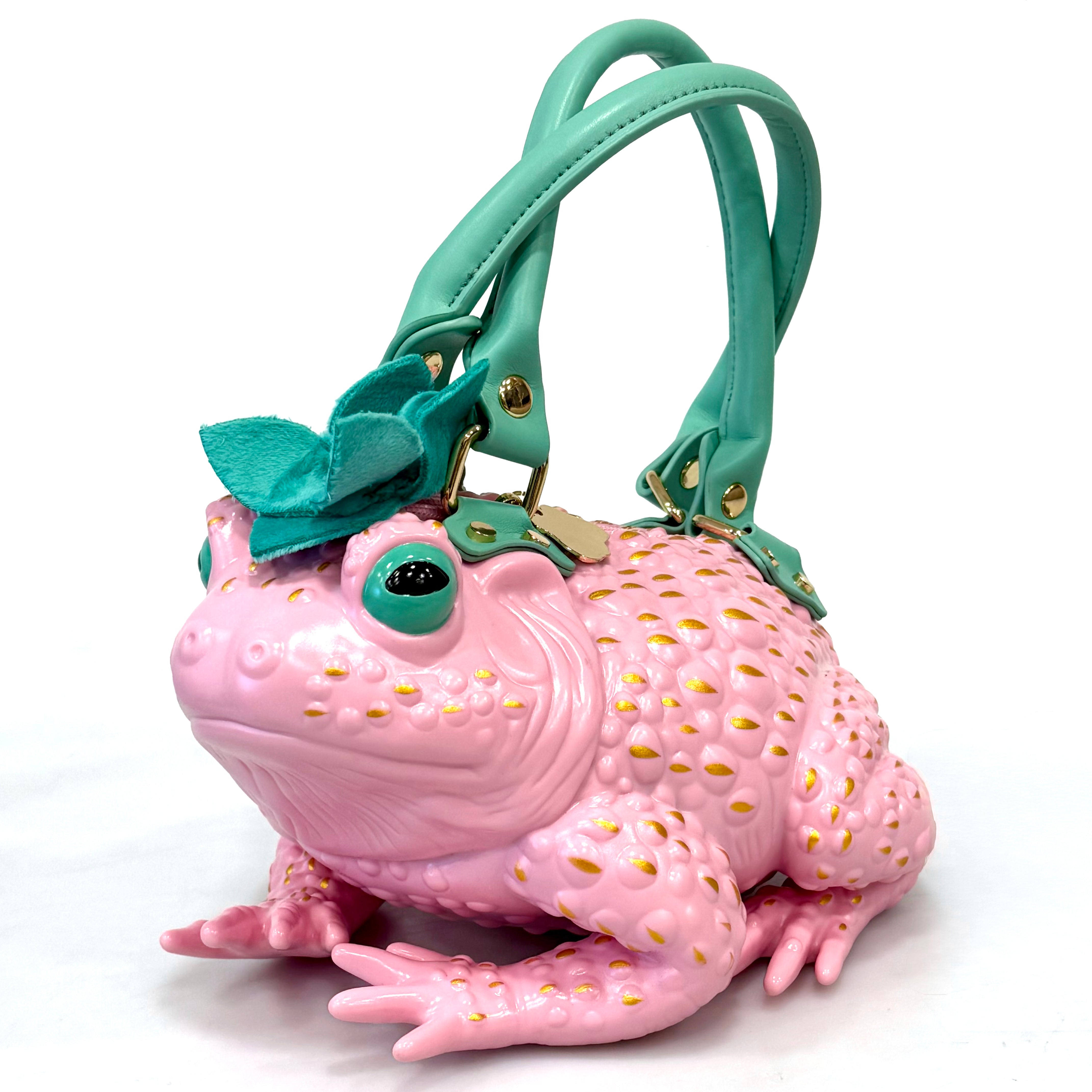 Pink Strawberry Toad Bag