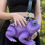 Lilac Toad Bag - Glow Eyes