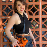 Orange Toad Bag