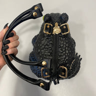 PREORDER Yellow Eyes Black Toad Bag