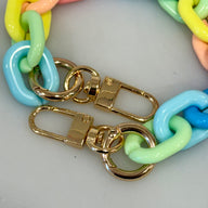 Pastel Rainbow Chain Handles