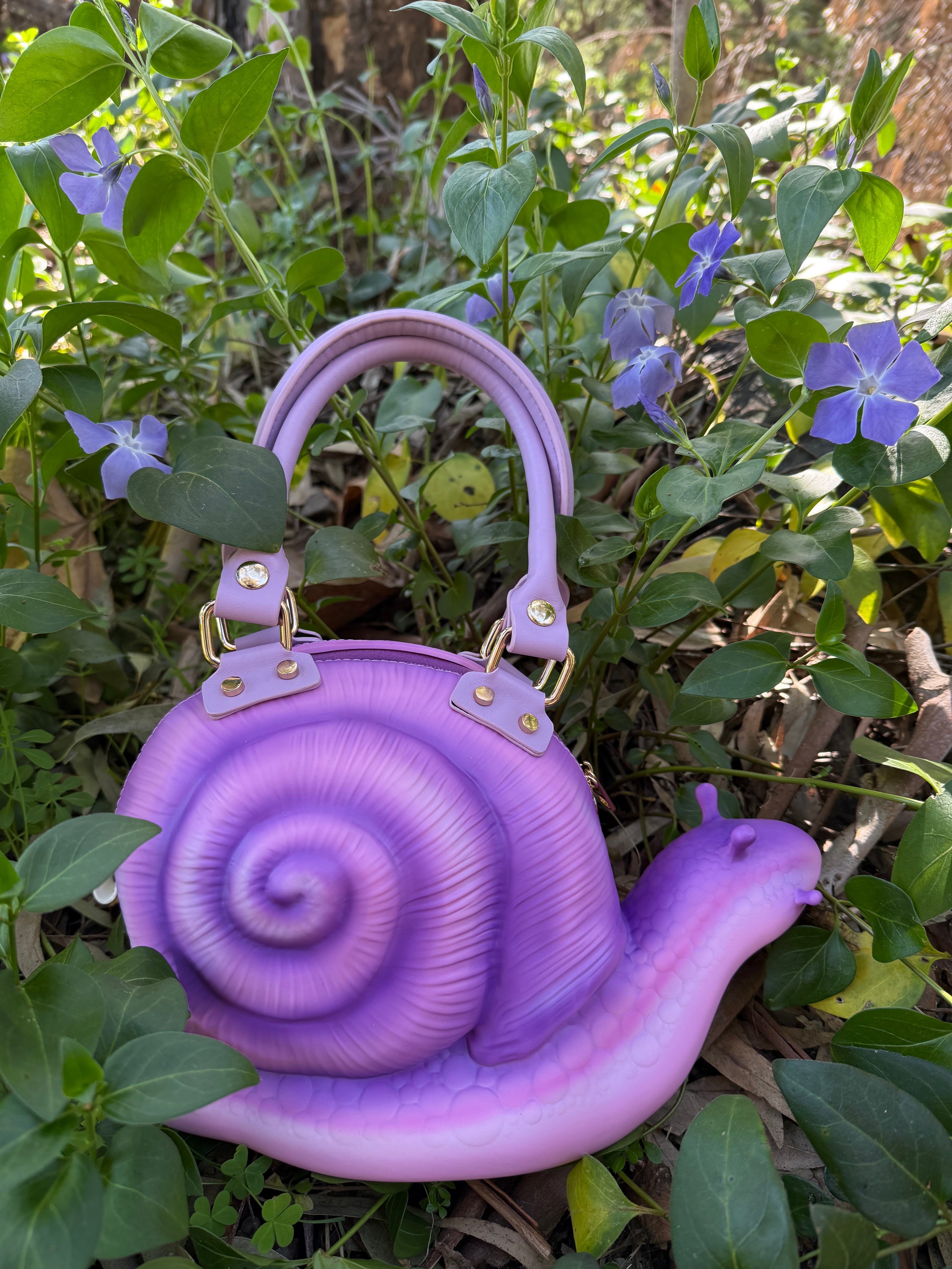 Coming Soon! Sign up for email notification Purple Snail Bag