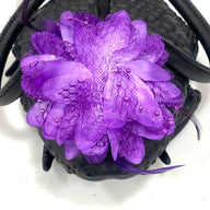 Purple Fascinator