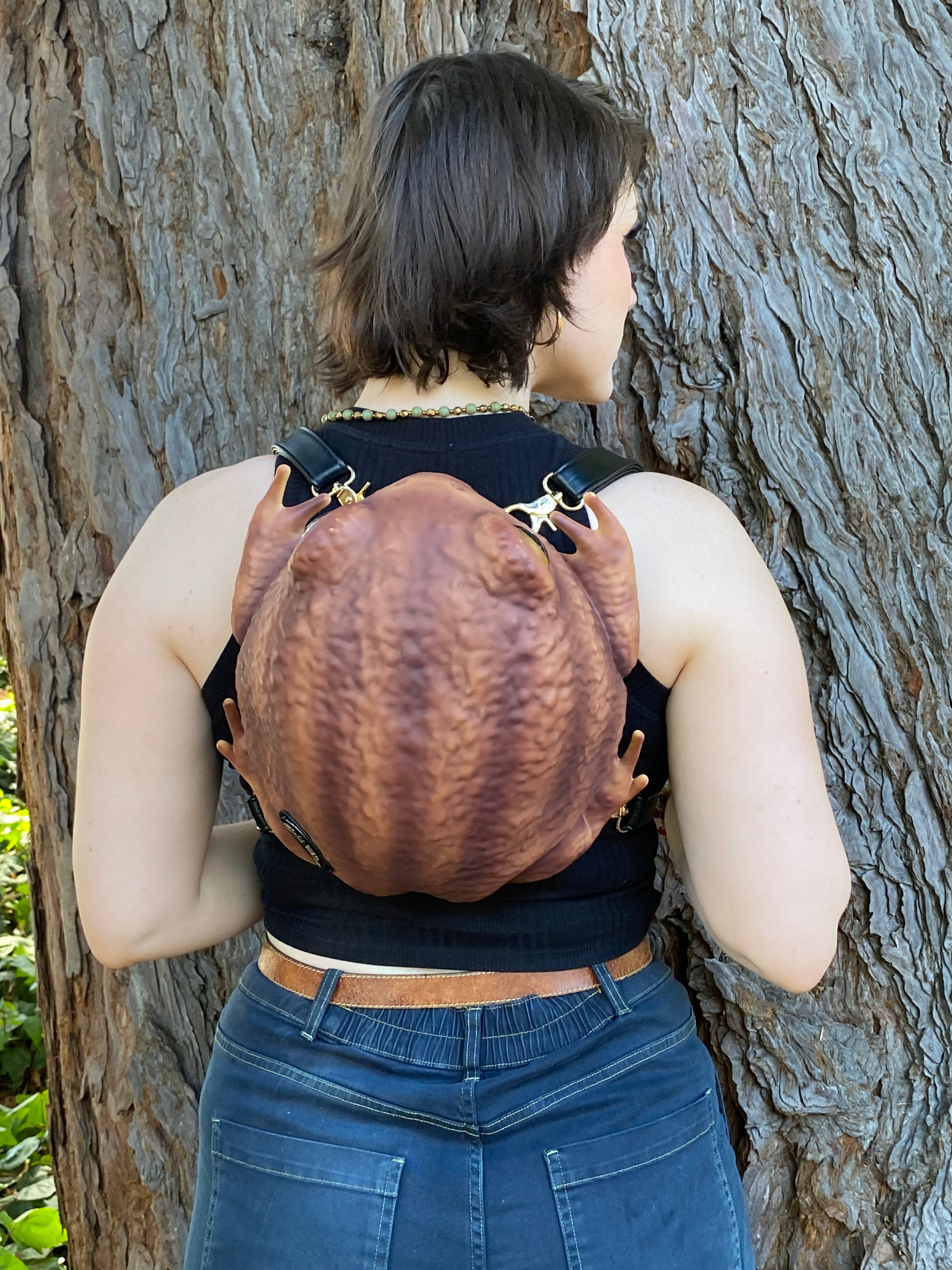 Brown Rain Frog Backpack