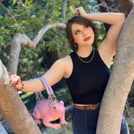 Sold Out! Sign Up For Restock Notifications! Pink Toad Bag