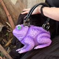 Lilac Toad Bag - Glow Eyes