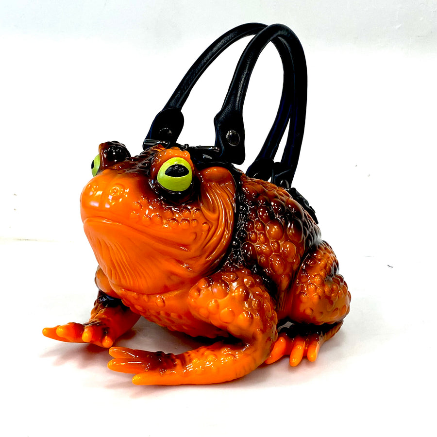 PREORDER Glossy Orange Toad Bag