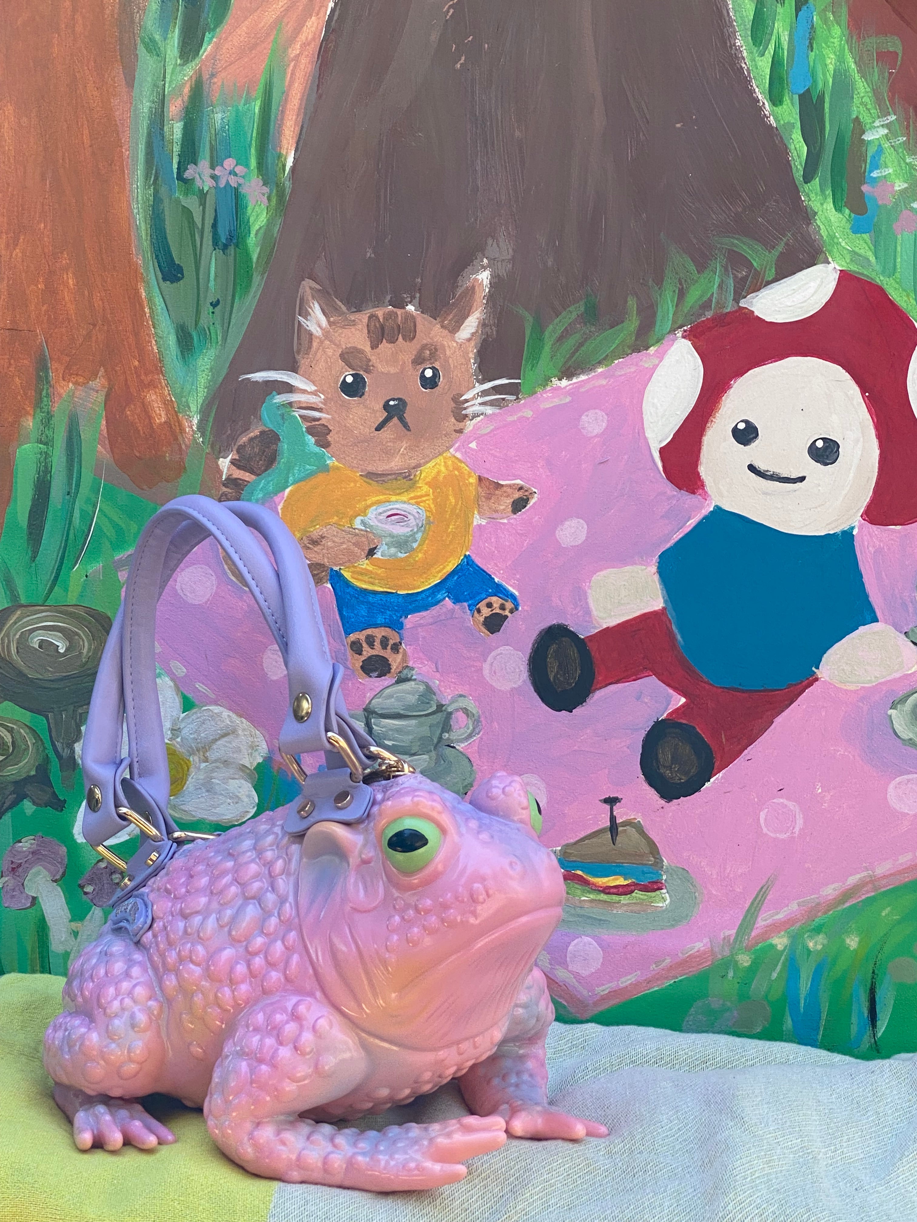 Sold Out! Sign Up For Restock Notifications! Pink Toad Bag