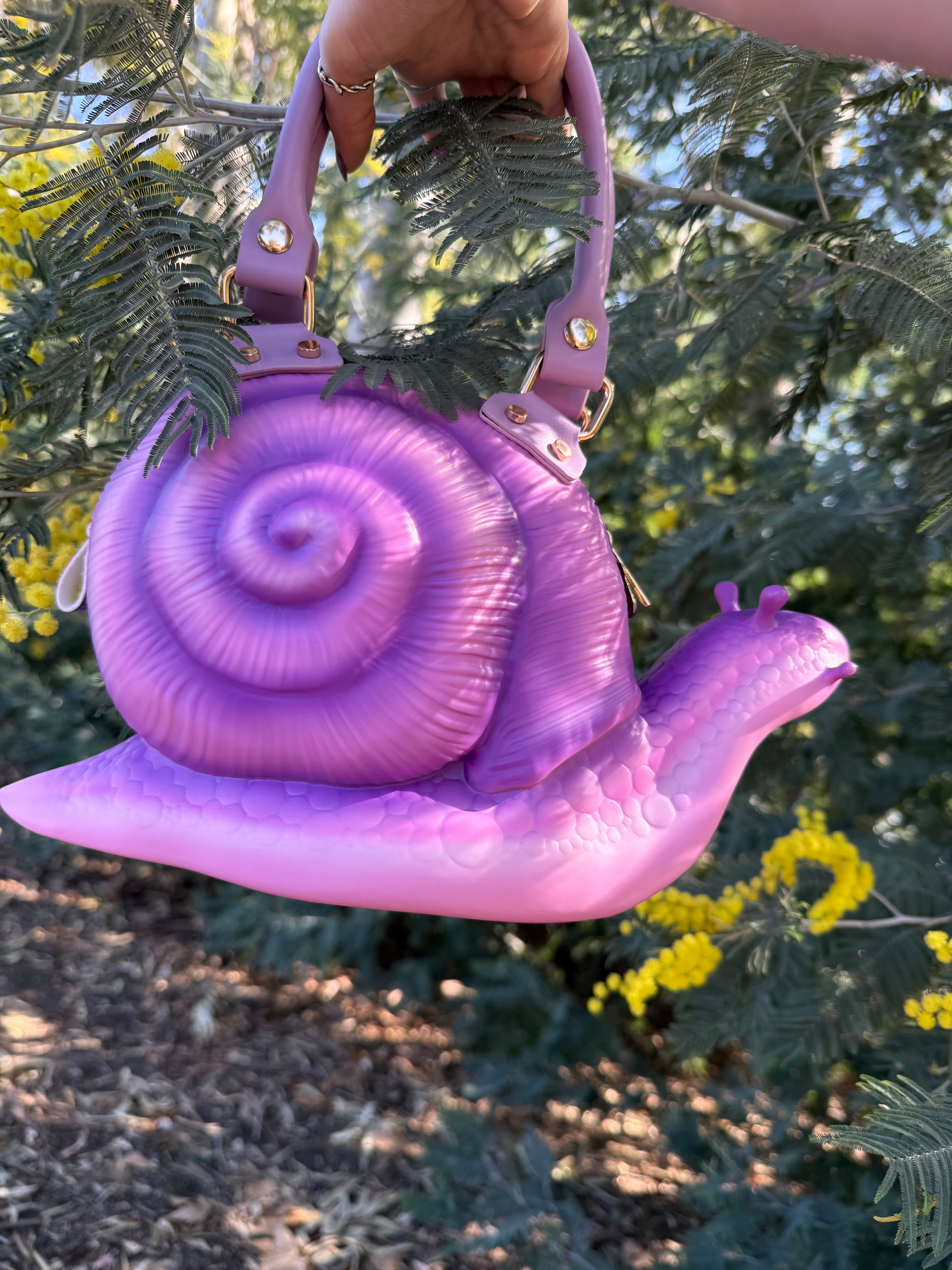 Coming Soon! Sign up for email notification Purple Snail Bag