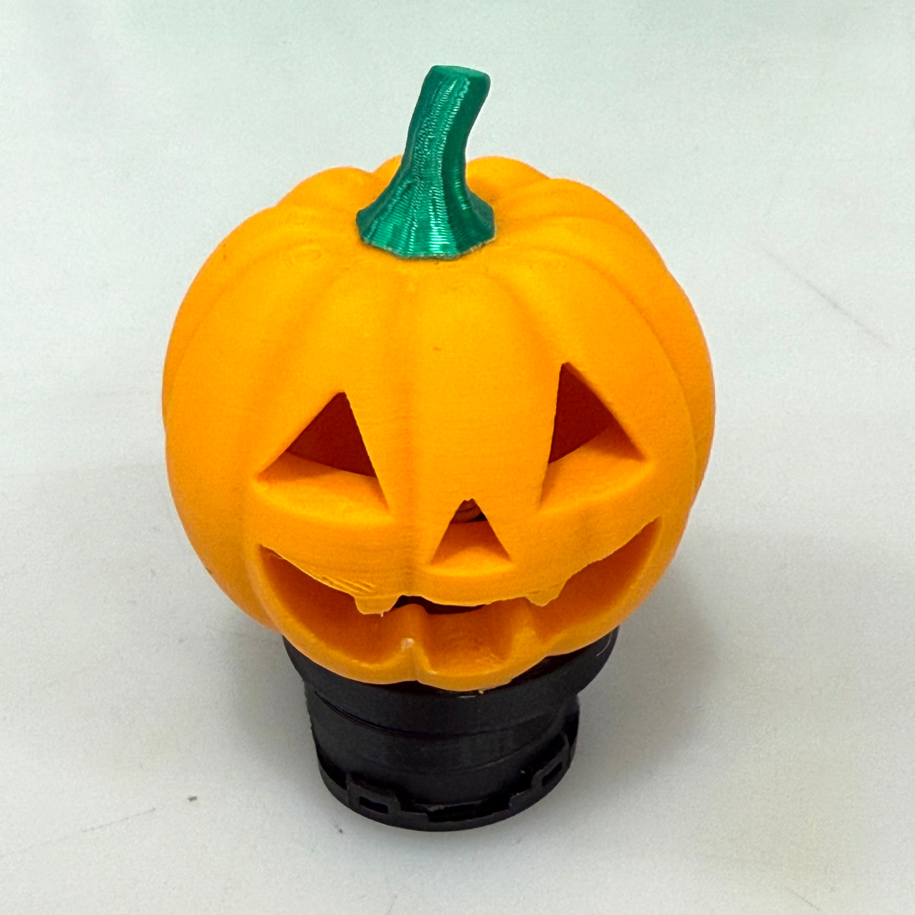 Jack o Lantern Light Up Clip