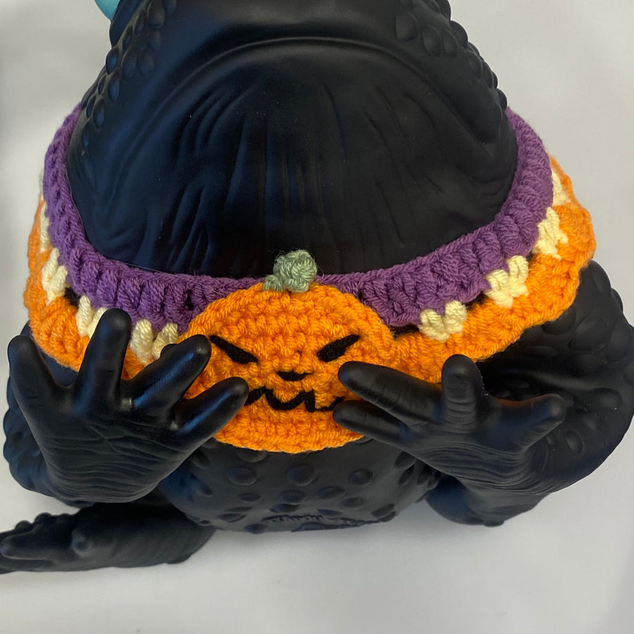 Crochet Pumpkin Collar