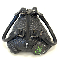 Black Toad Bag - Green Glow Eyes, Gunmetal Hardware