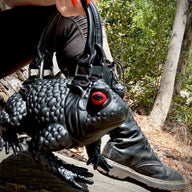 Black Toad Bag - Red Eyes Gunmetal Hardware