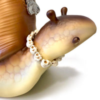 Skull Bead Necklace For Snail