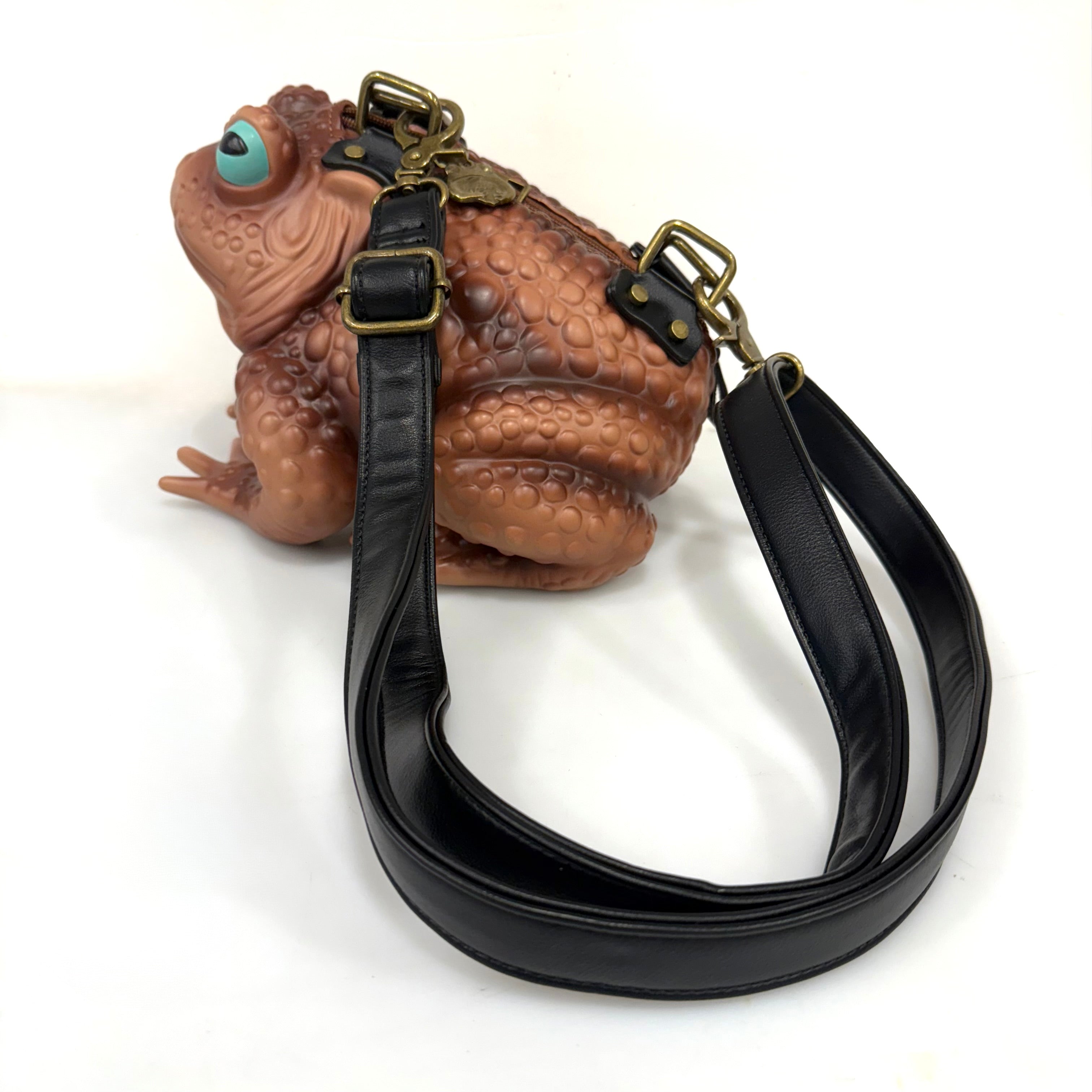 Tan Toad Bag
