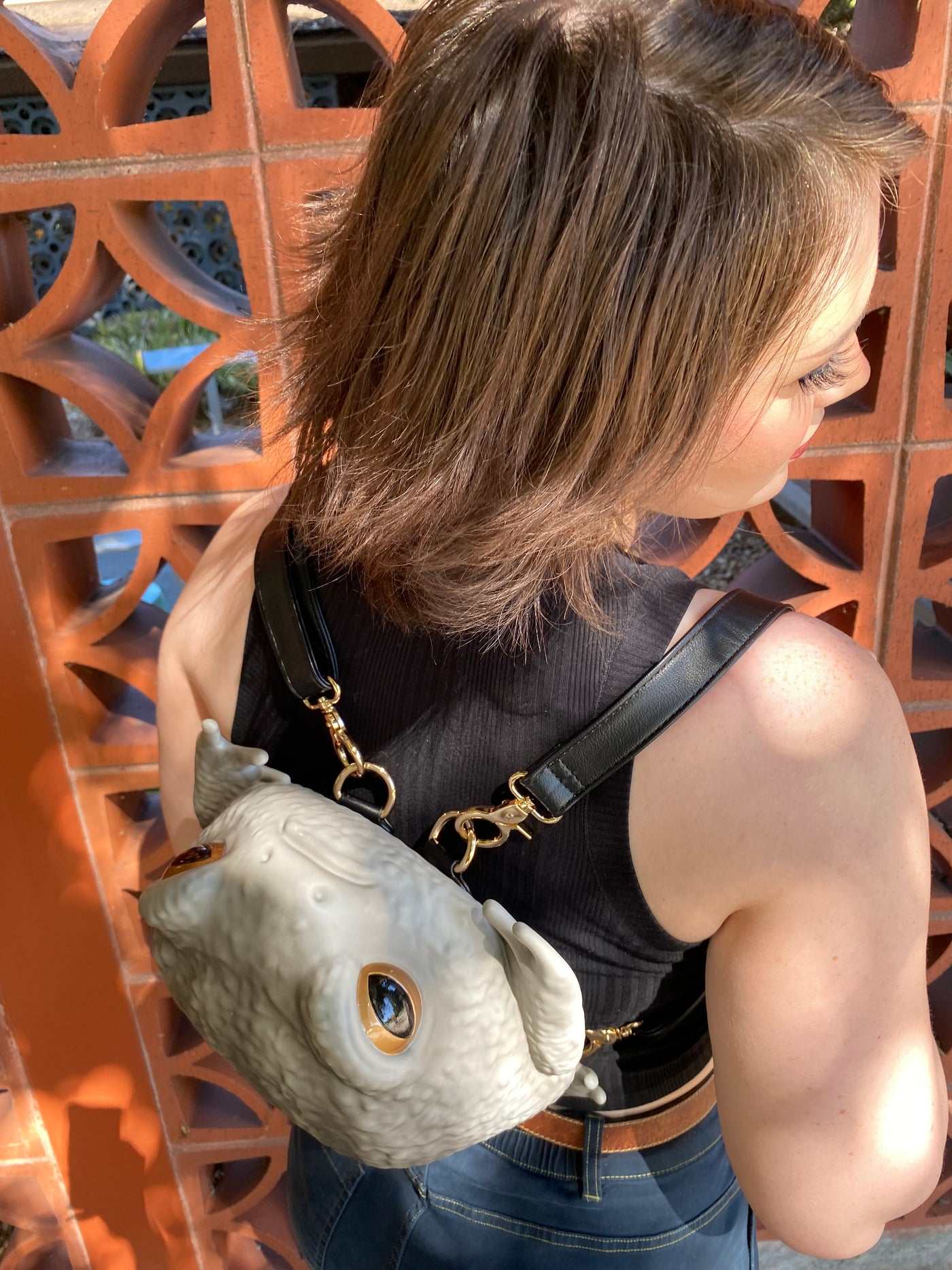 SOLD OUT Sign Up For Restock Email Grey Rain Frog Backpack · Windy Willow