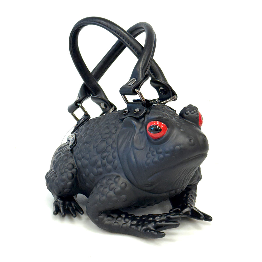 Black Toad Bag - Red Eyes Gunmetal Hardware