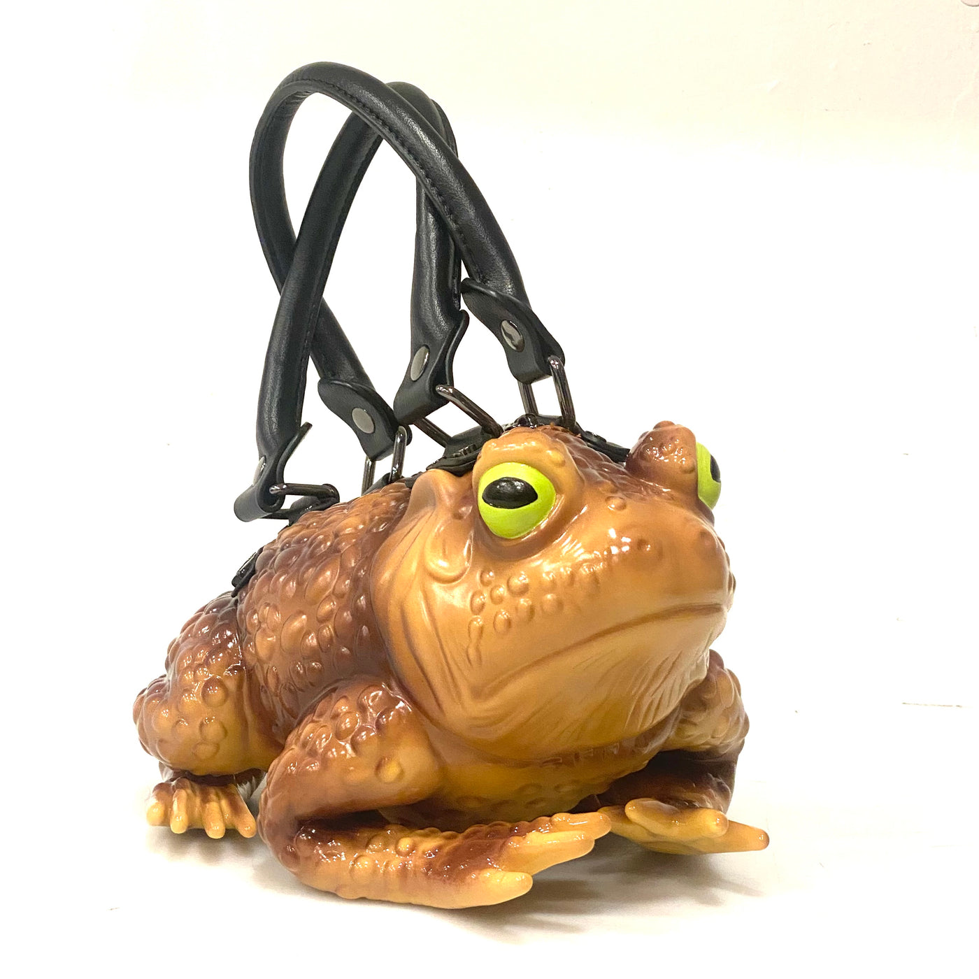 Sold Out Sign Up For Restock Notifications Tan/Brown Toad Bag - Yellow Glow Eyes