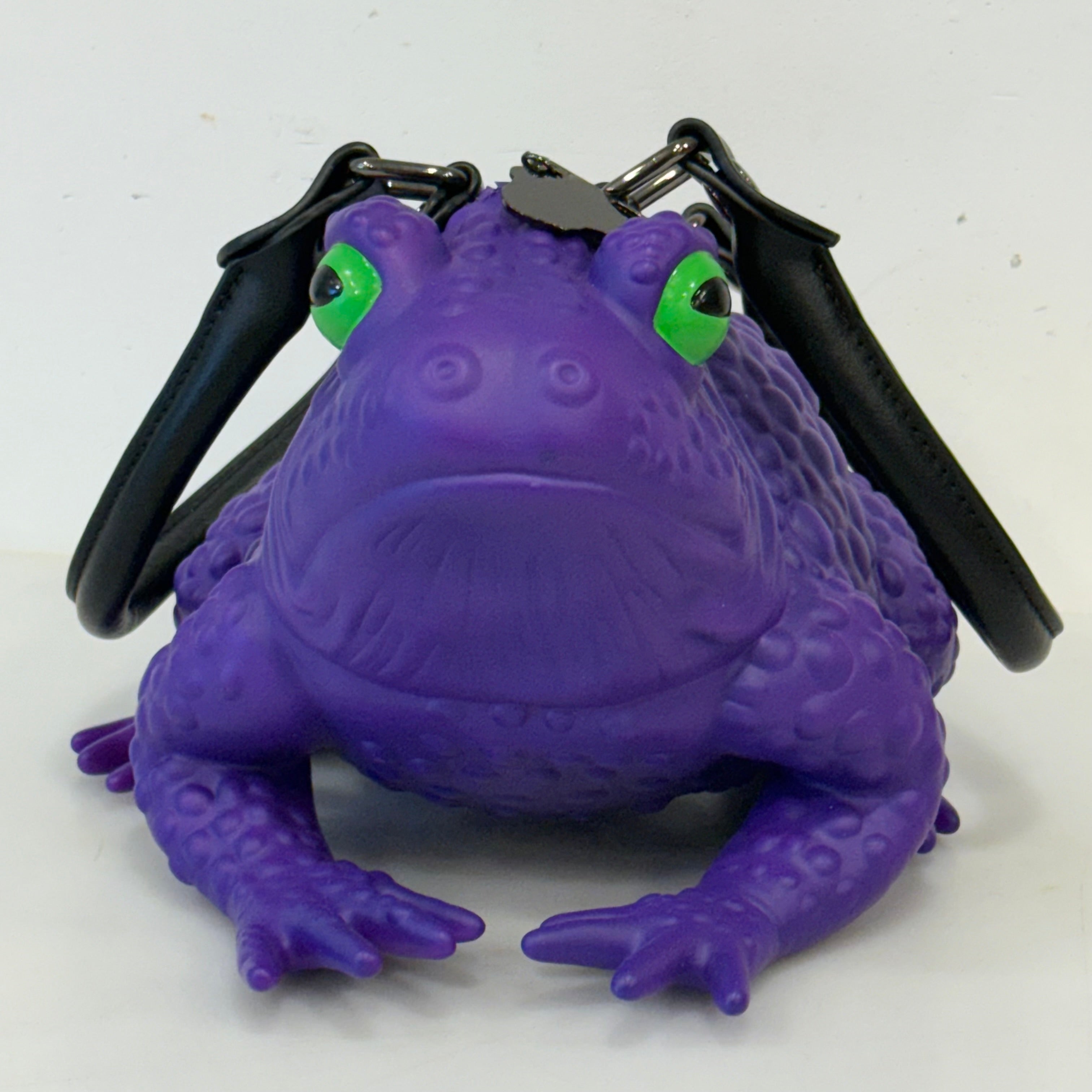 Dark Purple Toad Bag - Glow Eyes
