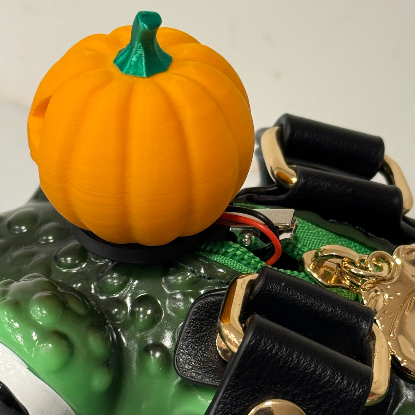 Jack o Lantern Light Up Clip