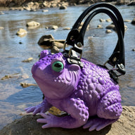 Lilac Toad Bag - Glow Eyes
