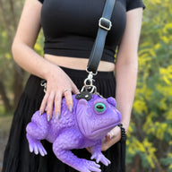 Lilac Toad Bag - Glow Eyes