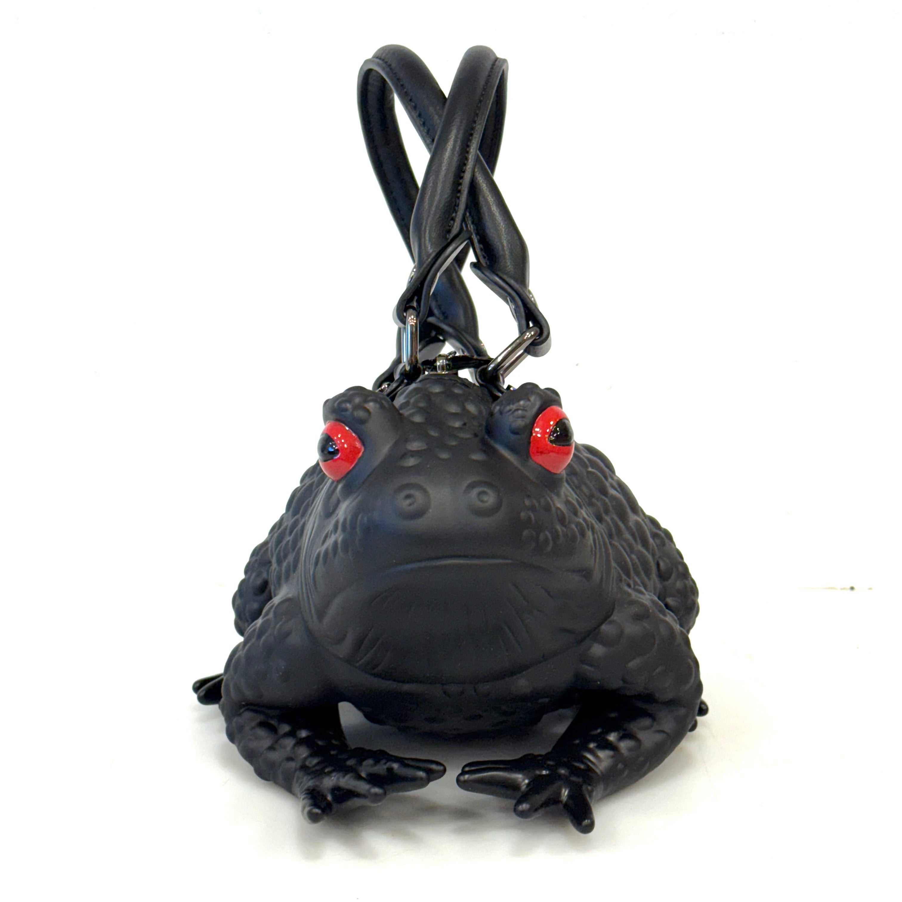 Black Toad Bag - Red Eyes Gunmetal Hardware