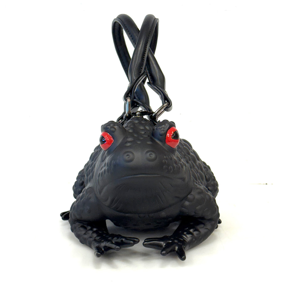 Black Toad Bag - Red Eyes Gunmetal Hardware