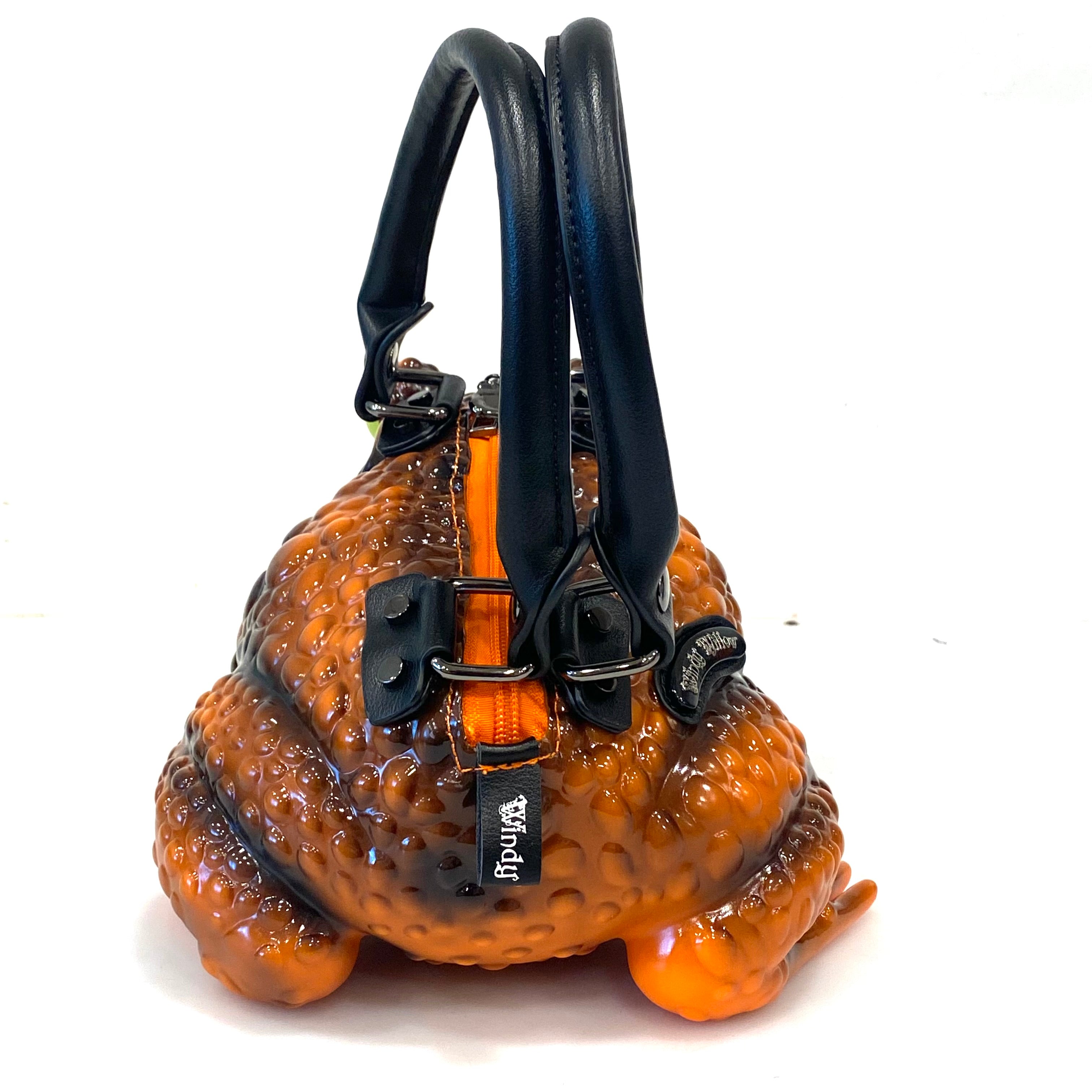 PREORDER Glossy Orange Toad Bag