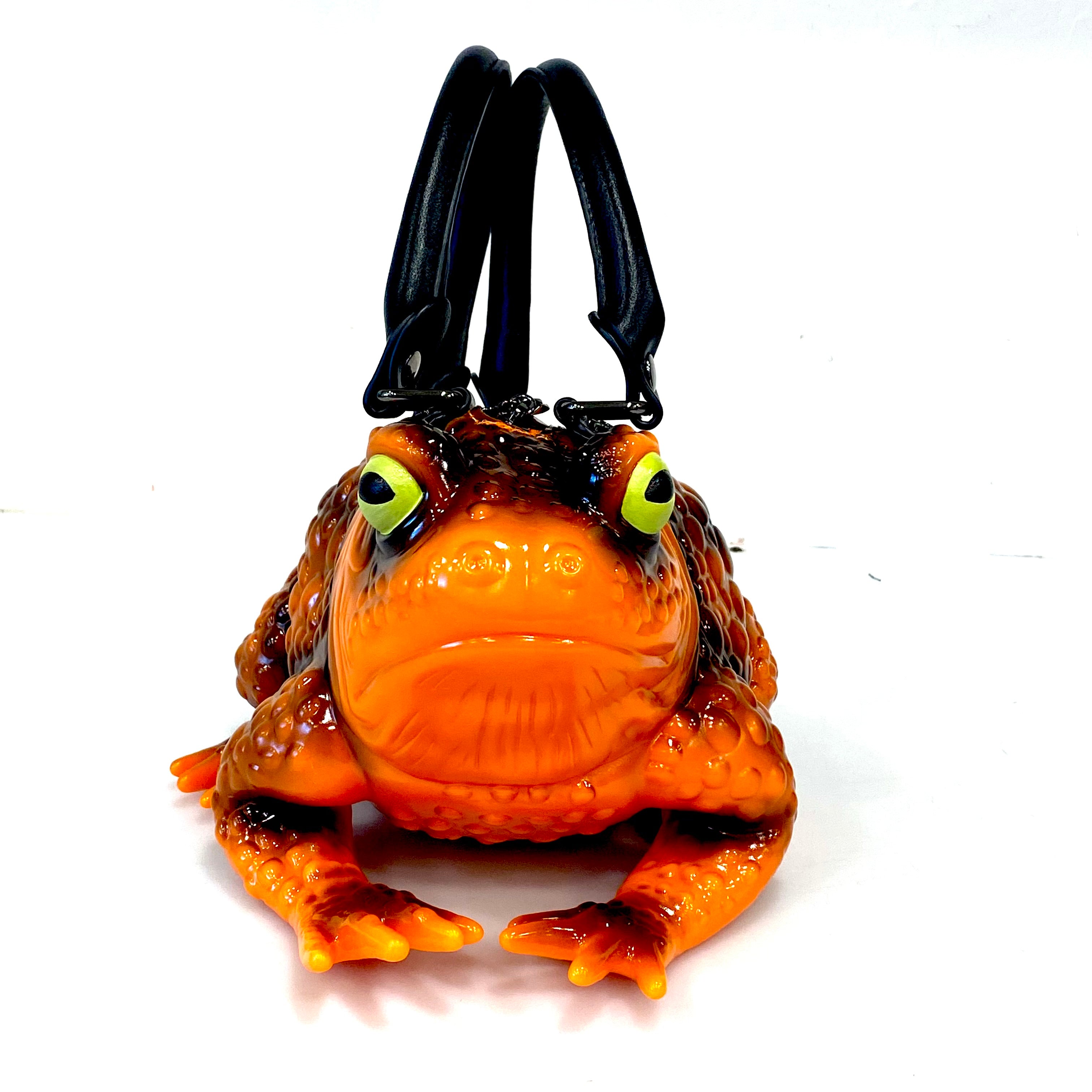 PREORDER Glossy Orange Toad Bag