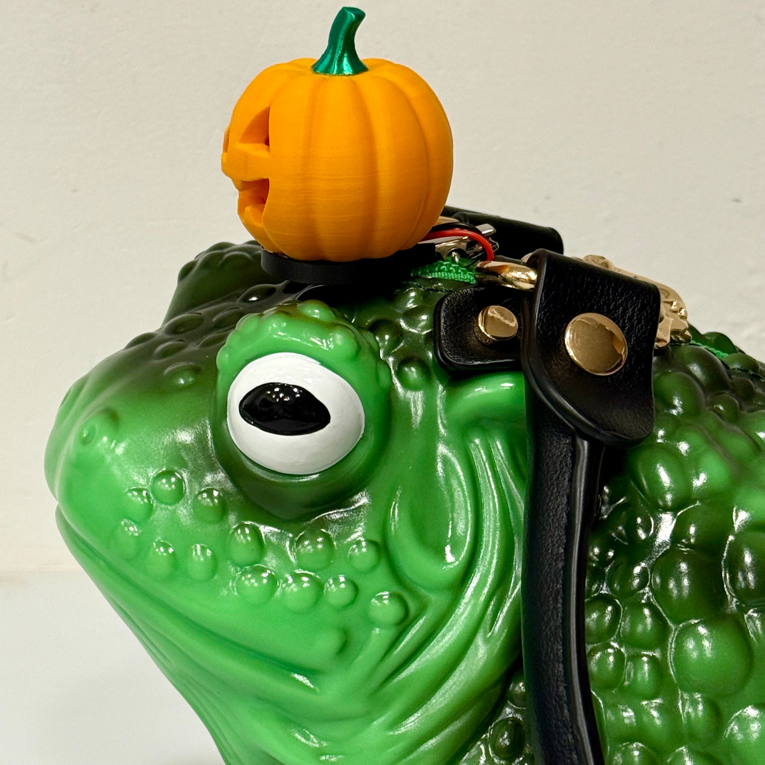 Jack o Lantern Light Up Clip