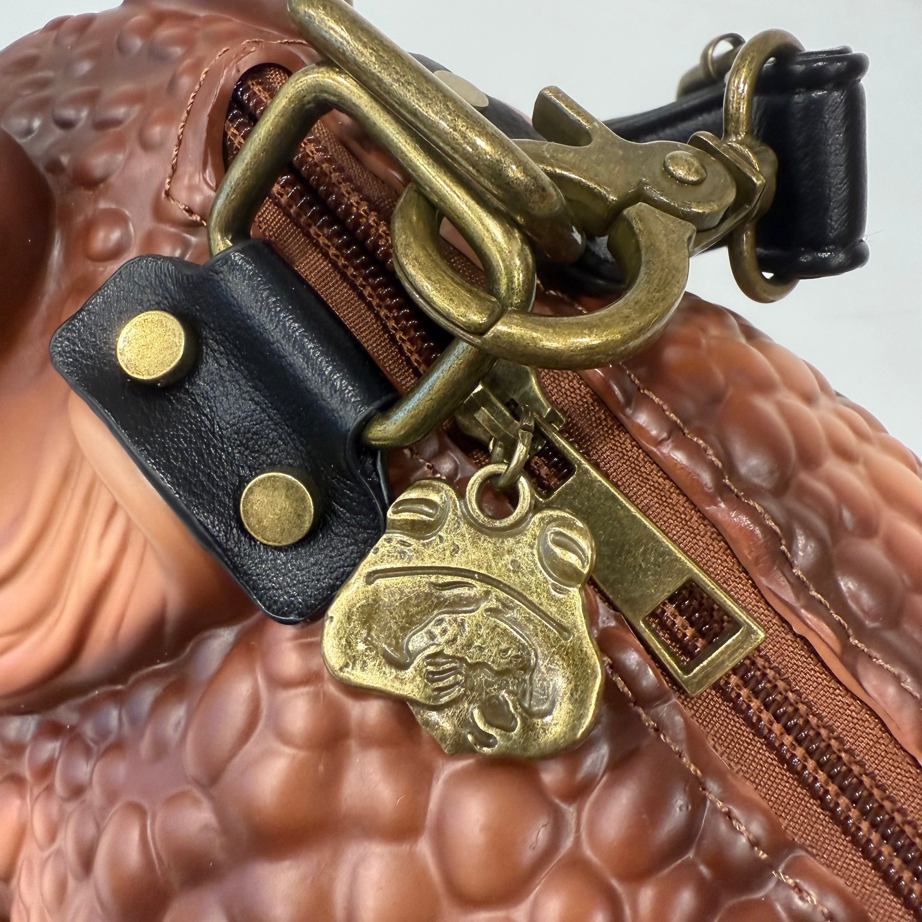 Tan Toad Bag
