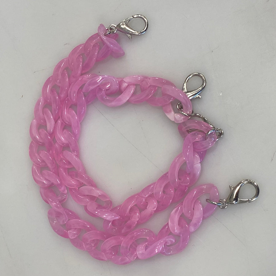 Pink Chain Handles