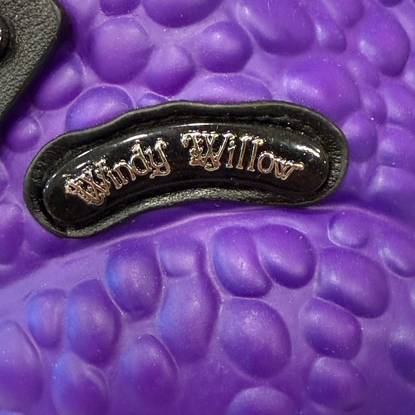 Dark Purple Toad Bag - Glow Eyes