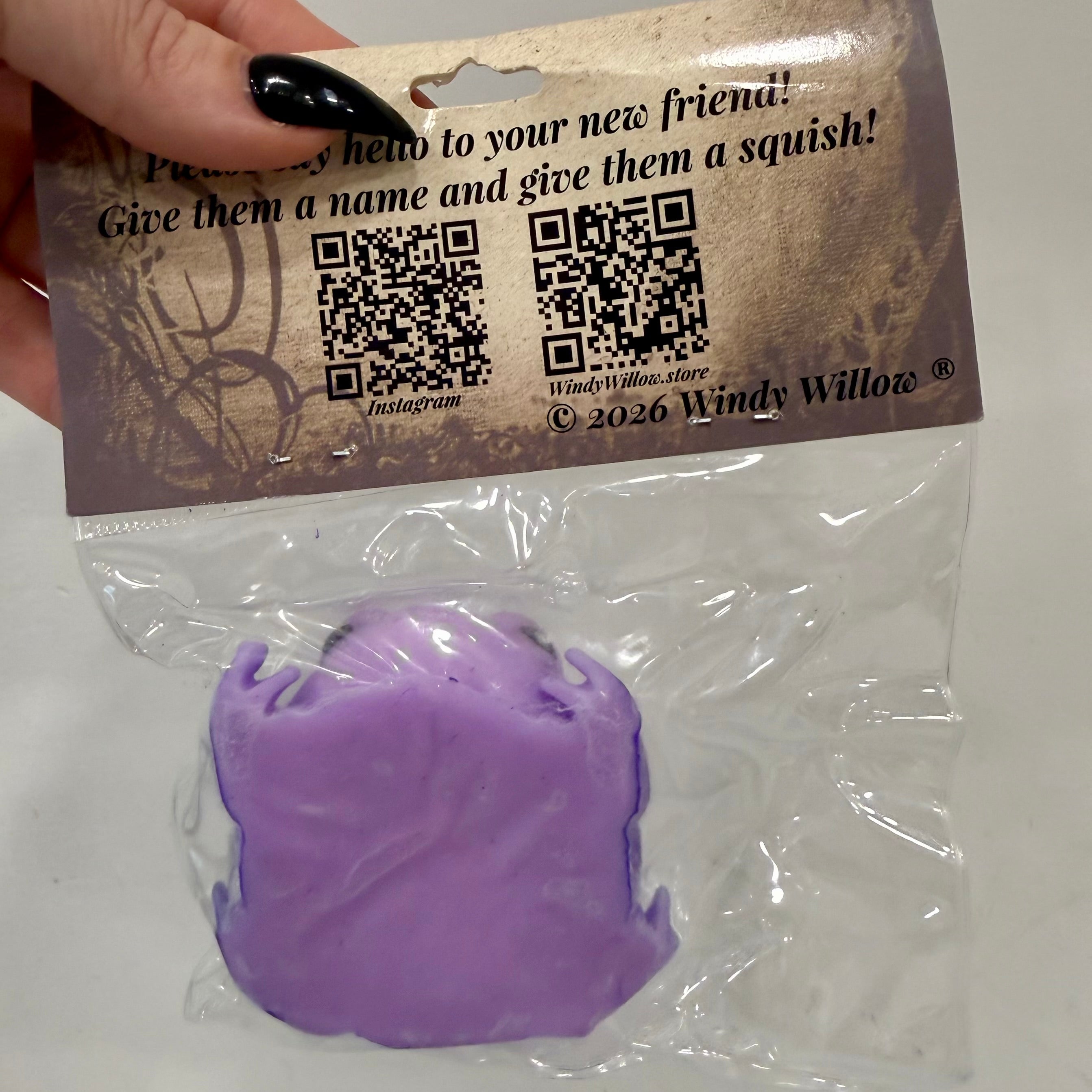 Squishy Rain Frog Stress Toy