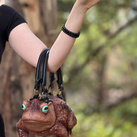 Tan Toad Bag