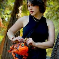 Orange Toad Bag