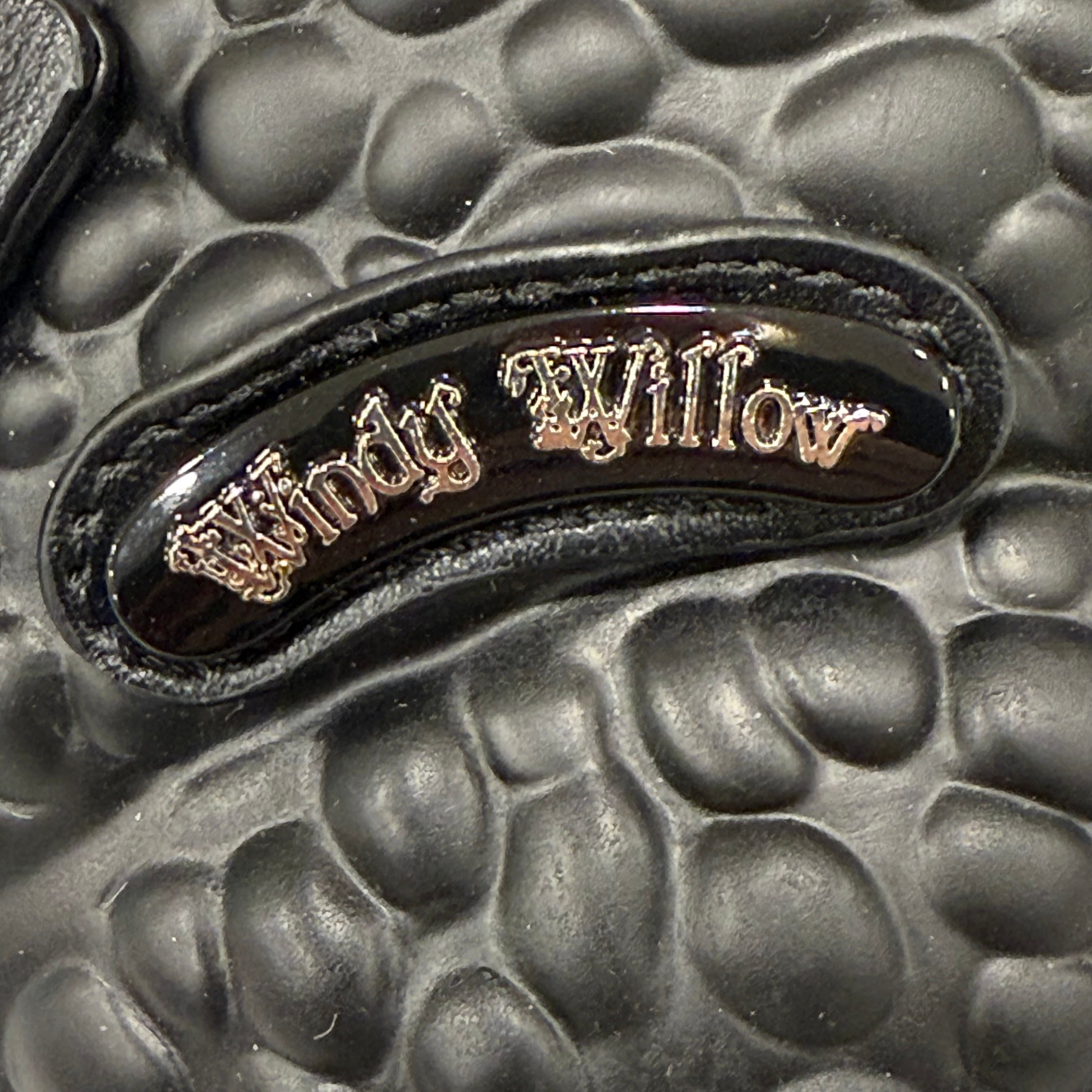 Black Toad Bag- White Glow Eyes