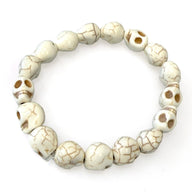 Skull Bead Necklace For Snail