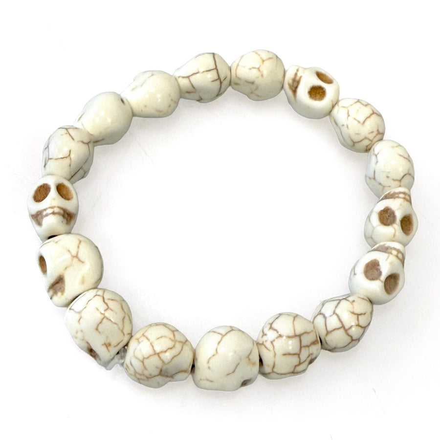 Skull Bead Necklace For Snail