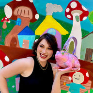 Sold Out! Sign Up For Restock Notifications! Pink Toad Bag