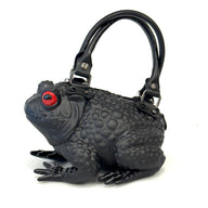 Black Toad Bag - Red Eyes Gunmetal Hardware