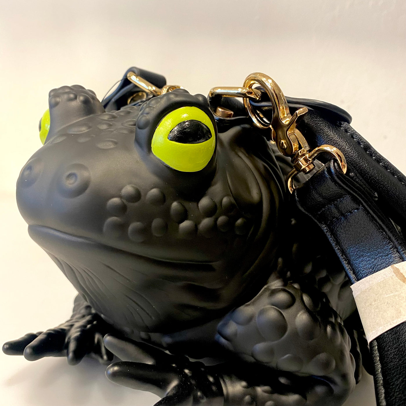 PREORDER Yellow Eyes Black Toad Bag