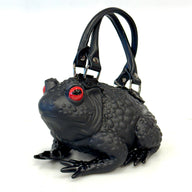 Black Toad Bag - Red Eyes Gunmetal Hardware
