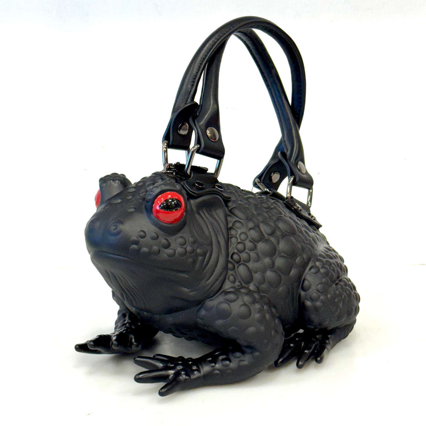 Black Toad Bag - Red Eyes Gunmetal Hardware