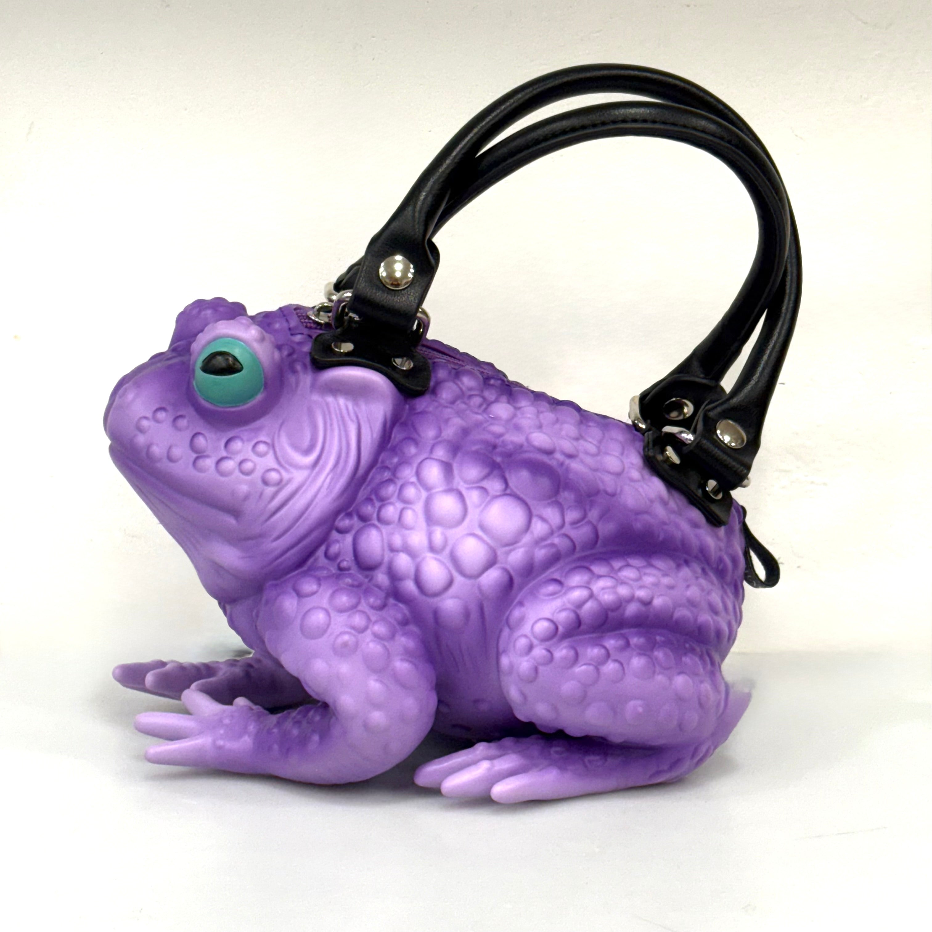 Lilac Toad Bag - Glow Eyes