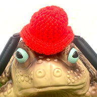 Red Beanie Hat For Toad