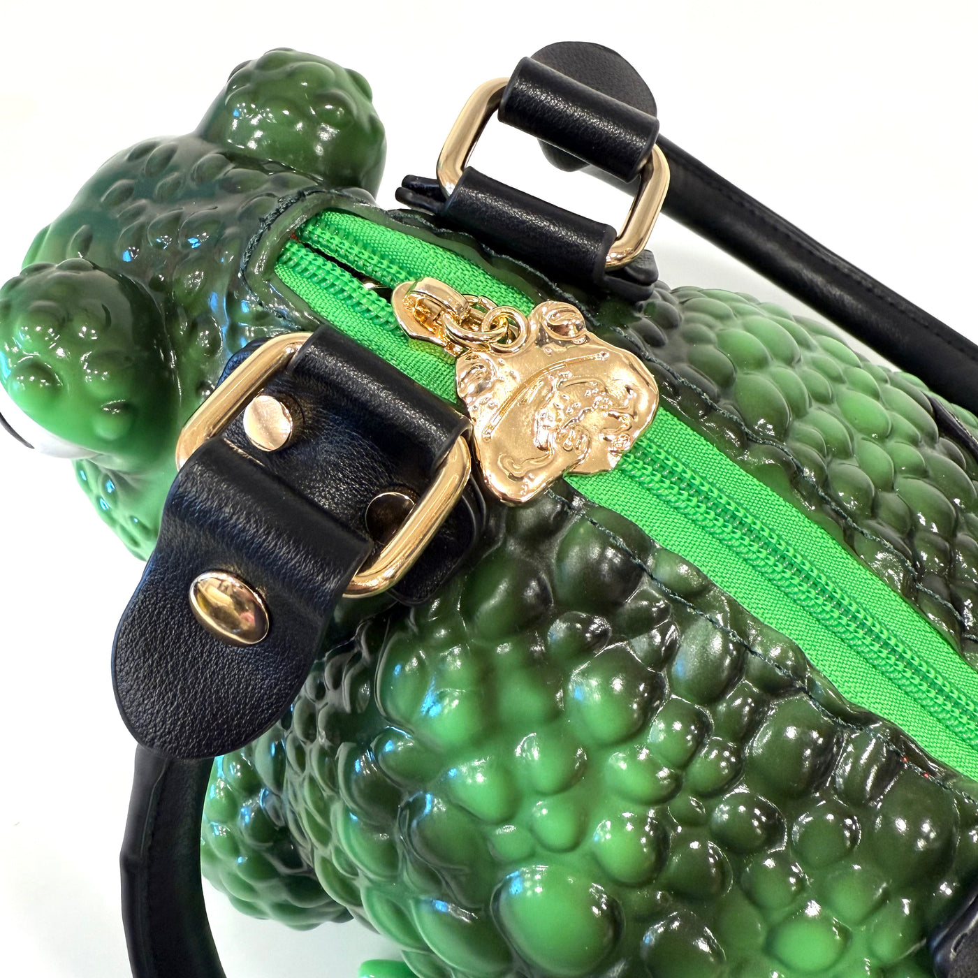 Green Glow in the Dark Toad Bag